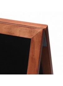 Dřevěné áčko s křídovou tabulí 55x85