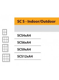 Univerzální vitrína SC S 4xA4